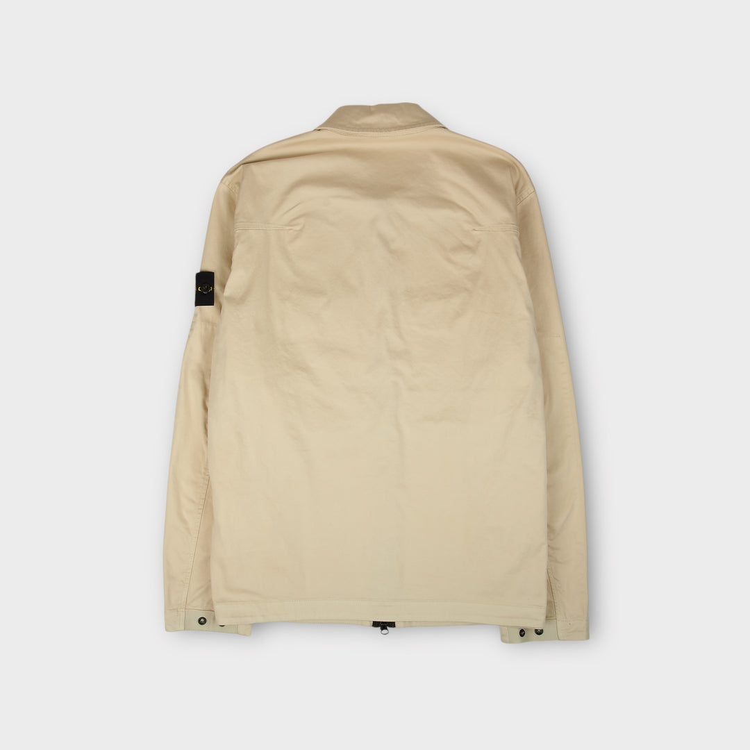 Stone Island K1S151200128 Zip Overshirt I Sand