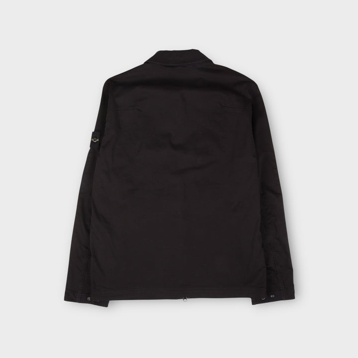 Stone Island K1S151200128 Zip Overshirt I Black