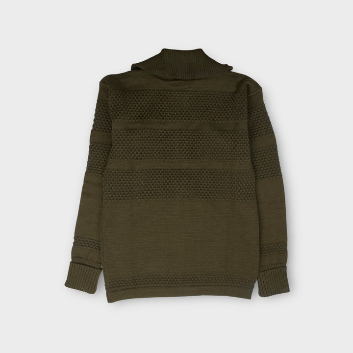 S.N.S. Fisherman Full Zip I Dark Army Green