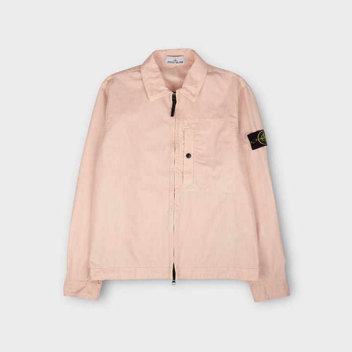 Stone Island K1S151200032 Zip Overshirt I Light Pink