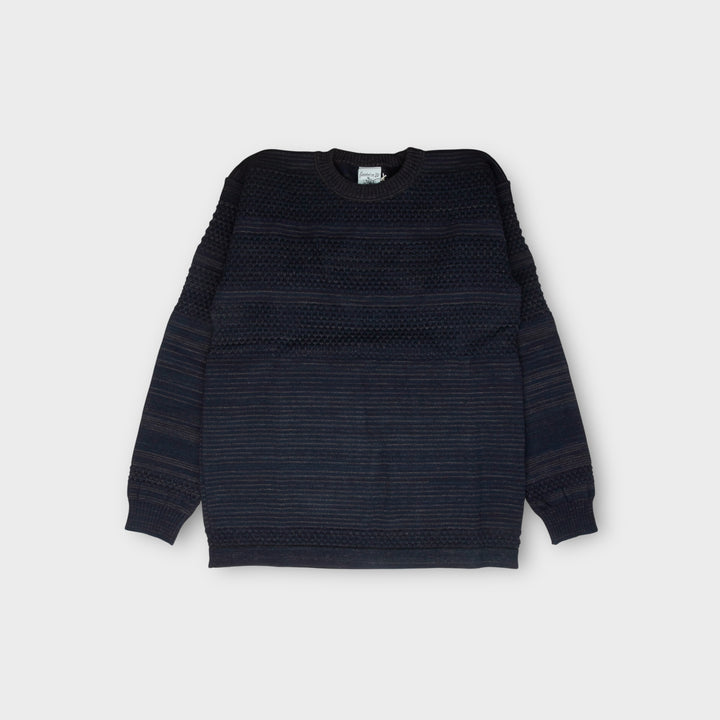 S.N.S. Herning Fisherman Crewneck I Navy Blue Mix