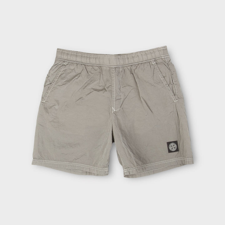 Stone Island K1S15B100009 Nylon Shorts I Grå