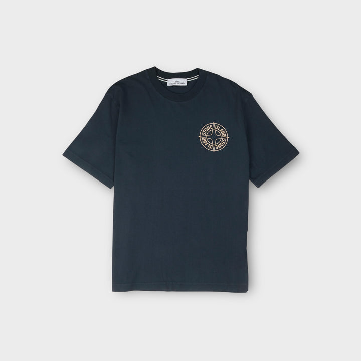 Stone Island Organic Cotton Jersey T-Shirt I Navy