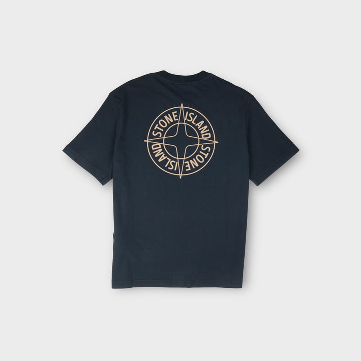 Stone Island Organic Cotton Jersey T-Shirt I Navy