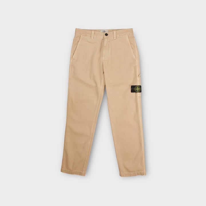 Stone Island Panama Cotton Pants I Sand