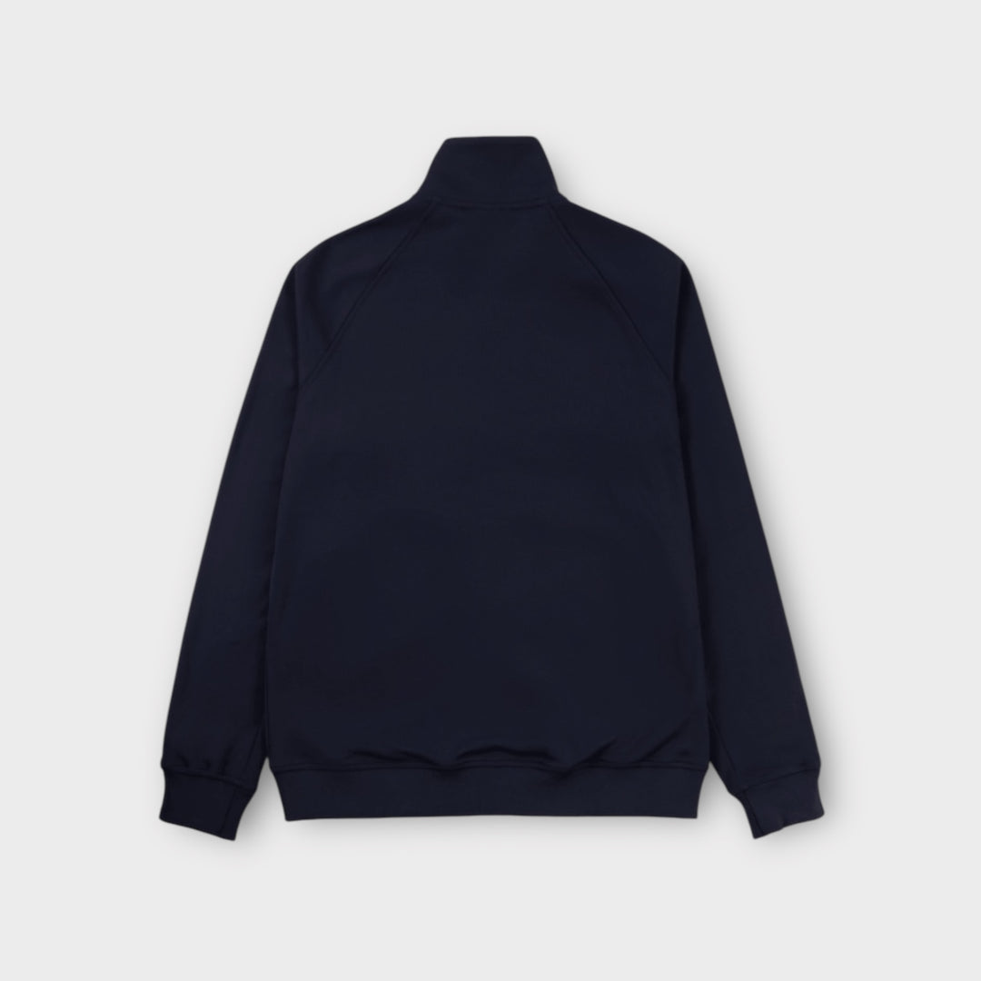 FILA BIELLA Regular Taped Pique Tracktop In Black Iris