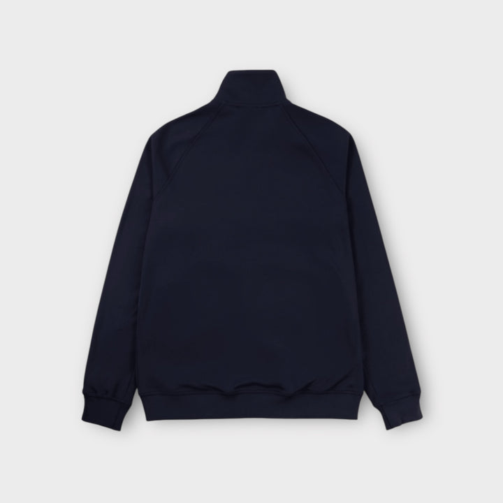 FILA BIELLA Regular Taped Pique Tracktop In Black Iris