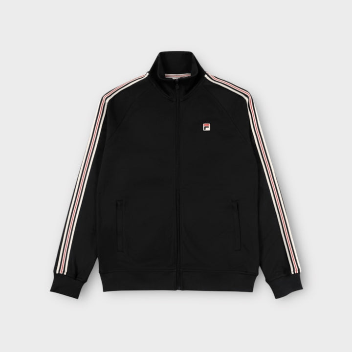 FILA BIELLA Regular Taped Pique Tracktop I Sort