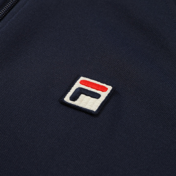 FILA BIELLA REGULAR TAPED PIQUE TRACK JACKET I DARK SAPPHIRE