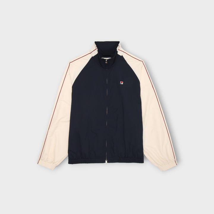 FILA BIELLA REGULAR TAPED PIQUE TRACK JACKET I DARK SAPPHIRE