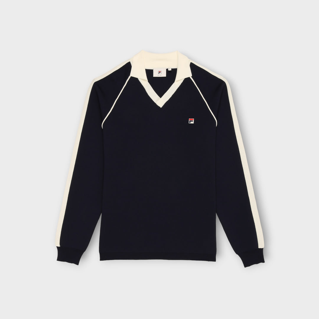 Fila Cortina Technical Knit Football Sweater I Dark Sapphire