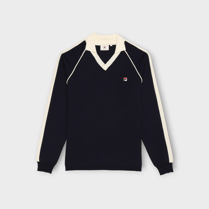 Fila Cortina Technical Knit Football Sweater I Dark Sapphire