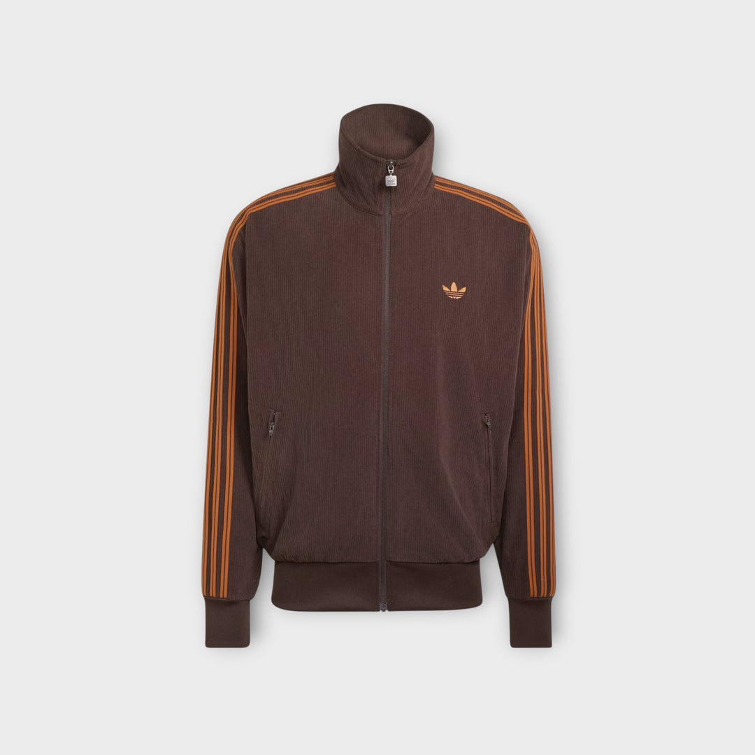 Adidas Firebird Fløjl Tracktop I Aurora Coffee