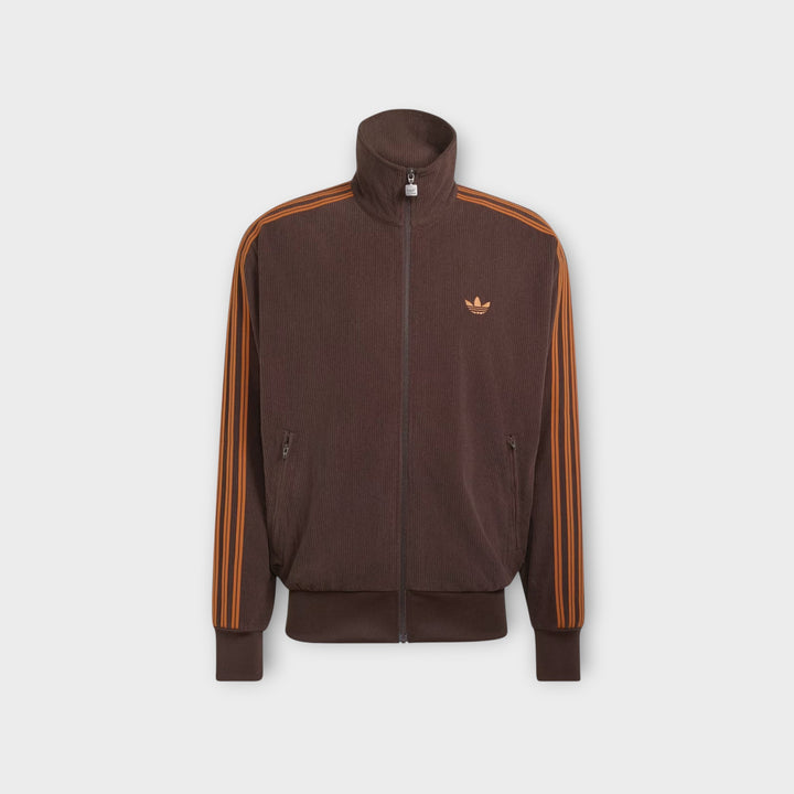 Adidas Firebird Fløjl Tracktop I Aurora Coffee