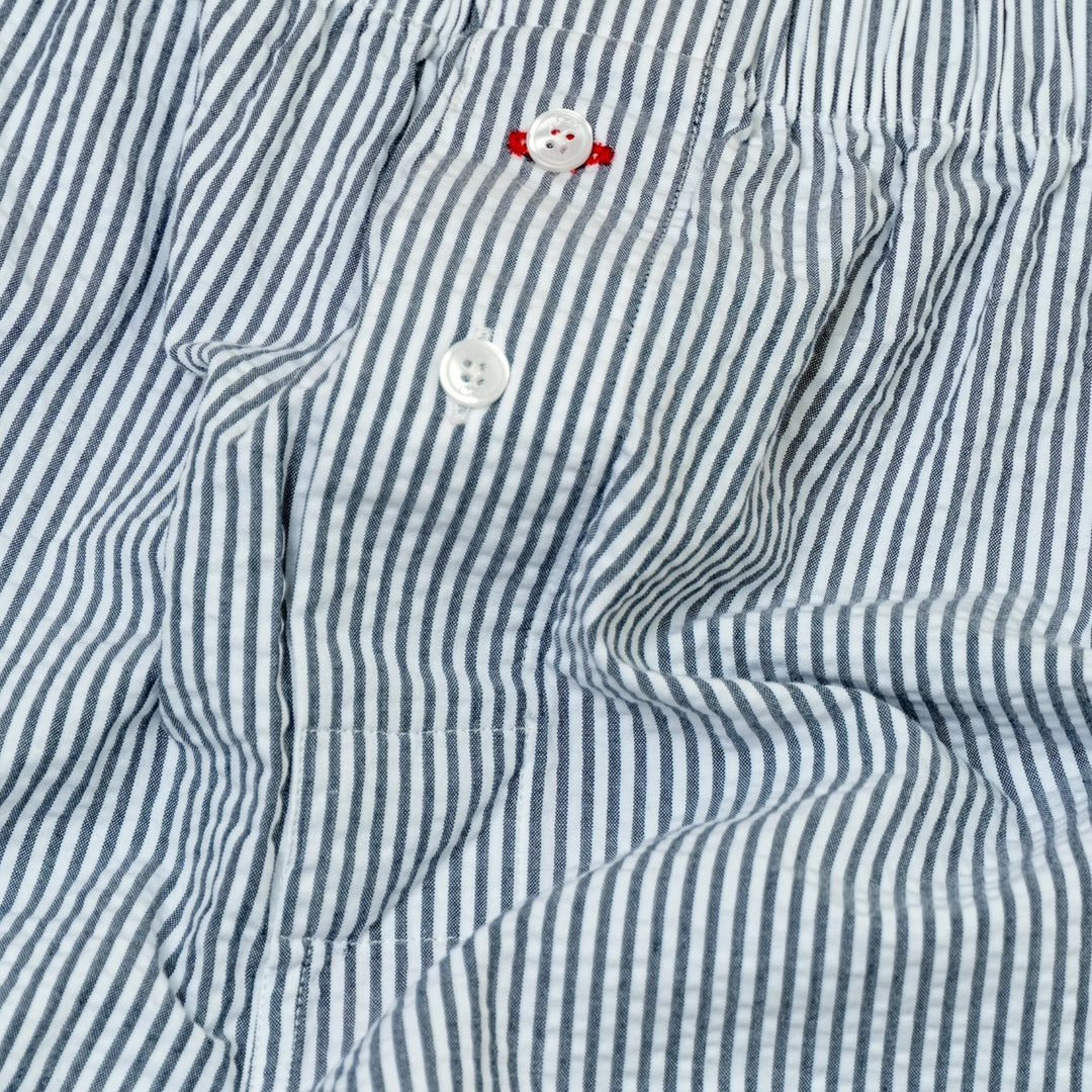 Fichi Boxers I Salt & Pepper Seersucker