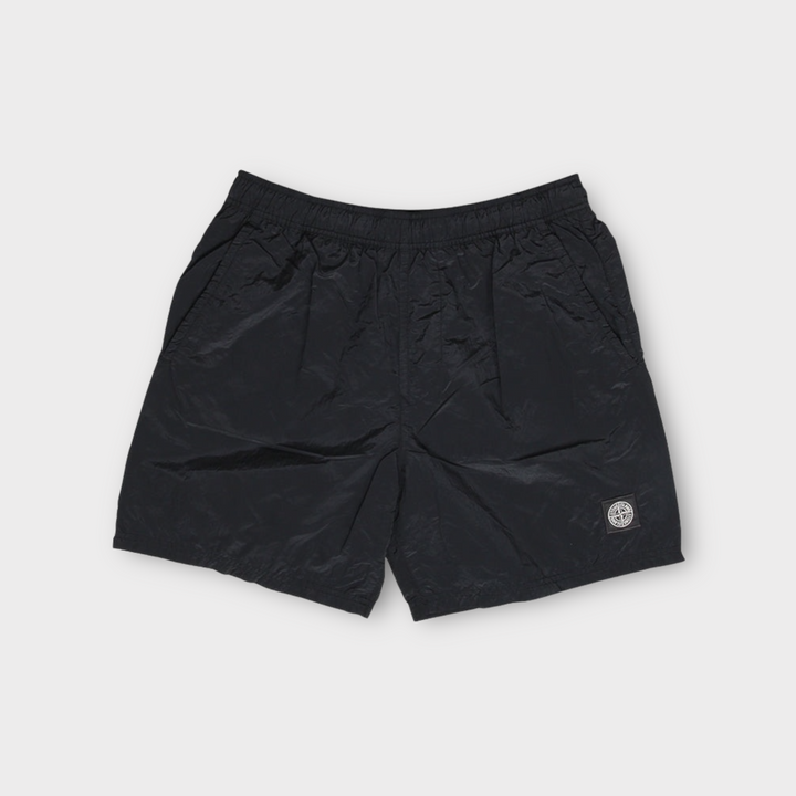 STONE ISLAND METALIC BADE SHORTS