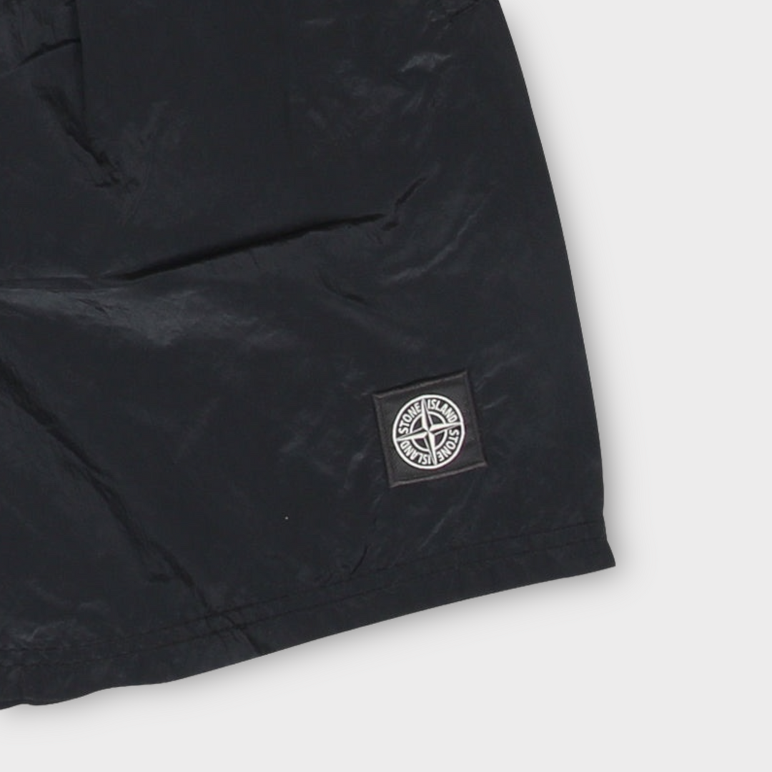 STONE ISLAND METALIC BADE SHORTS