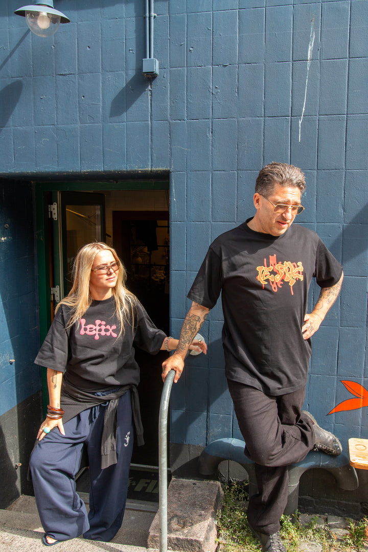 Le Fix Toxic T-Shirt I Sort