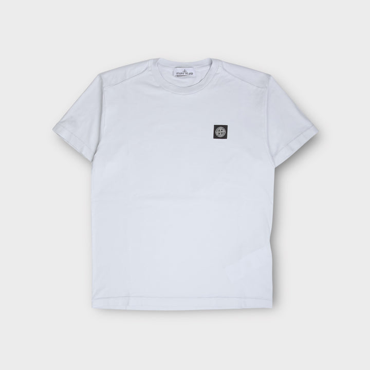 Stone Island K1S152100039 Klassisk Logo T-shirt I Sky Blue