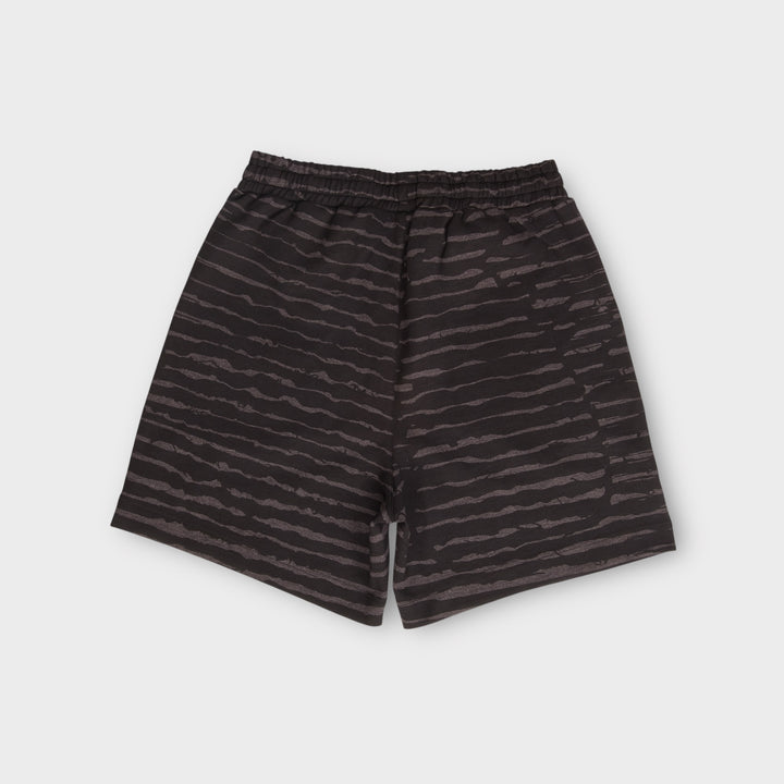 Le Fix LFG K-Stripe Interlock Shorts I Black AOP