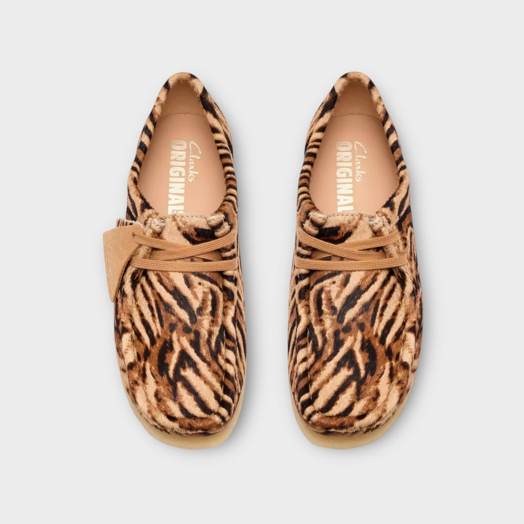 Clarks Wallabee I Tiger Print