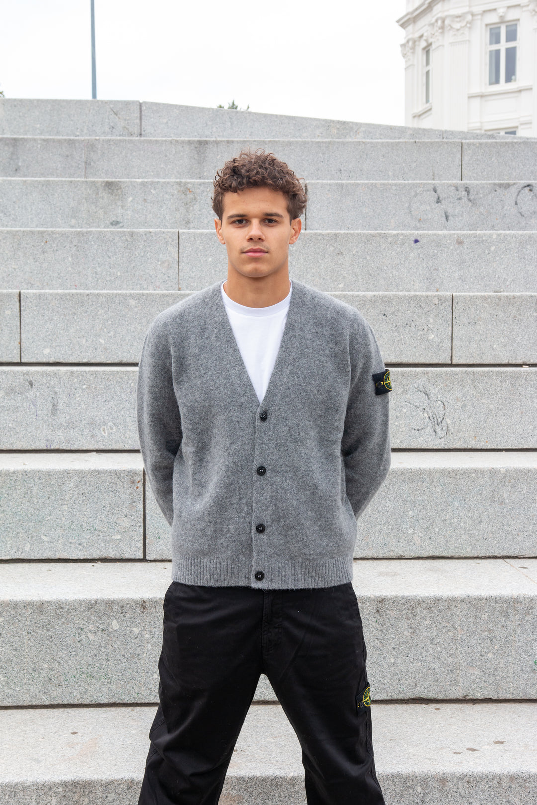 Stone Island Maglia Cardigan I Grey