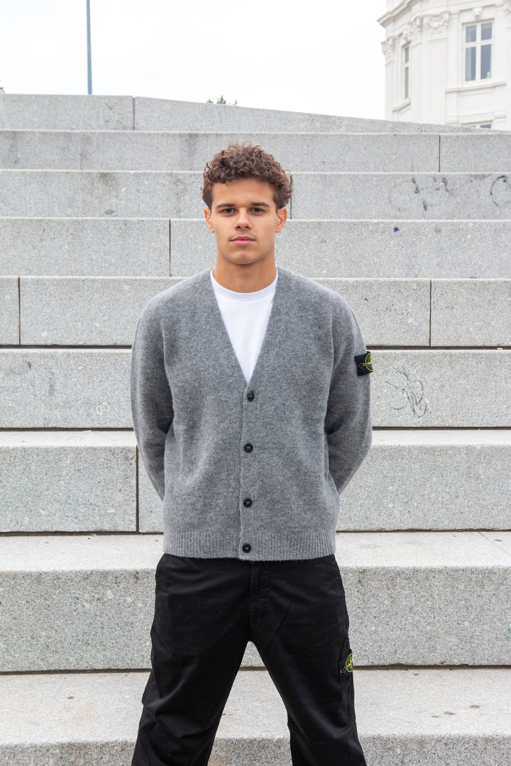 Stone Island Maglia Cardigan I Grey