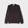 Stone Island Felpa Crewneck In Black
