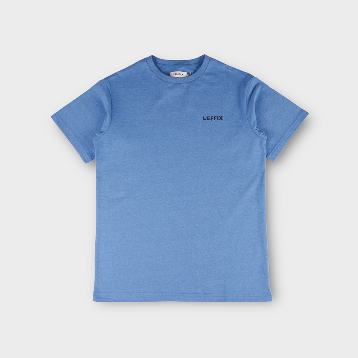 Le Fix Kiosk Klassisk reg T-shirt I Blue