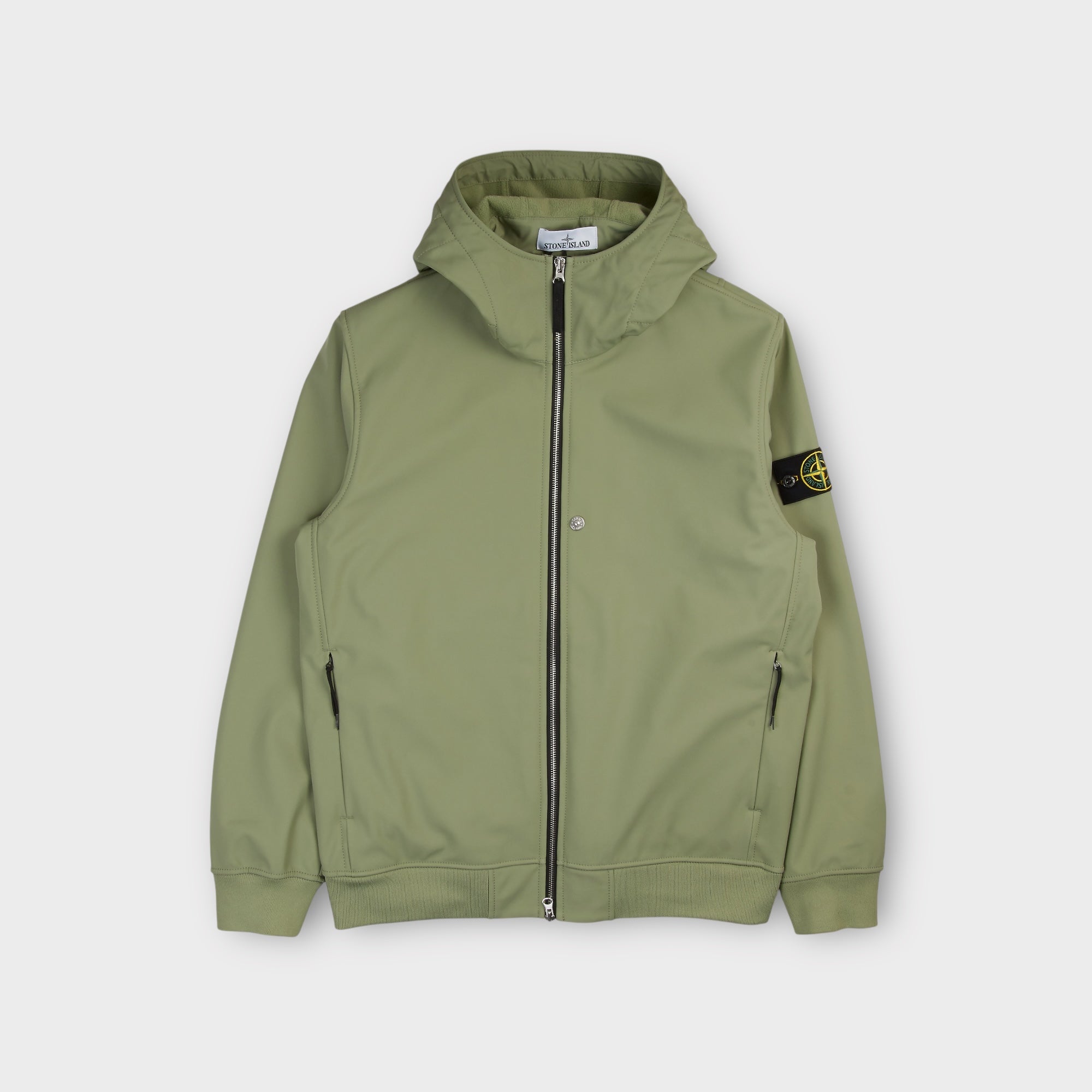 Stone Island Soft Shell-R Technology Jacket In Green – Le-fix.com