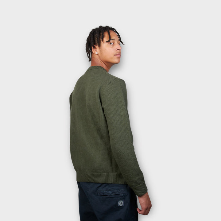 Stone Island Crewneck Jumper I Military Green