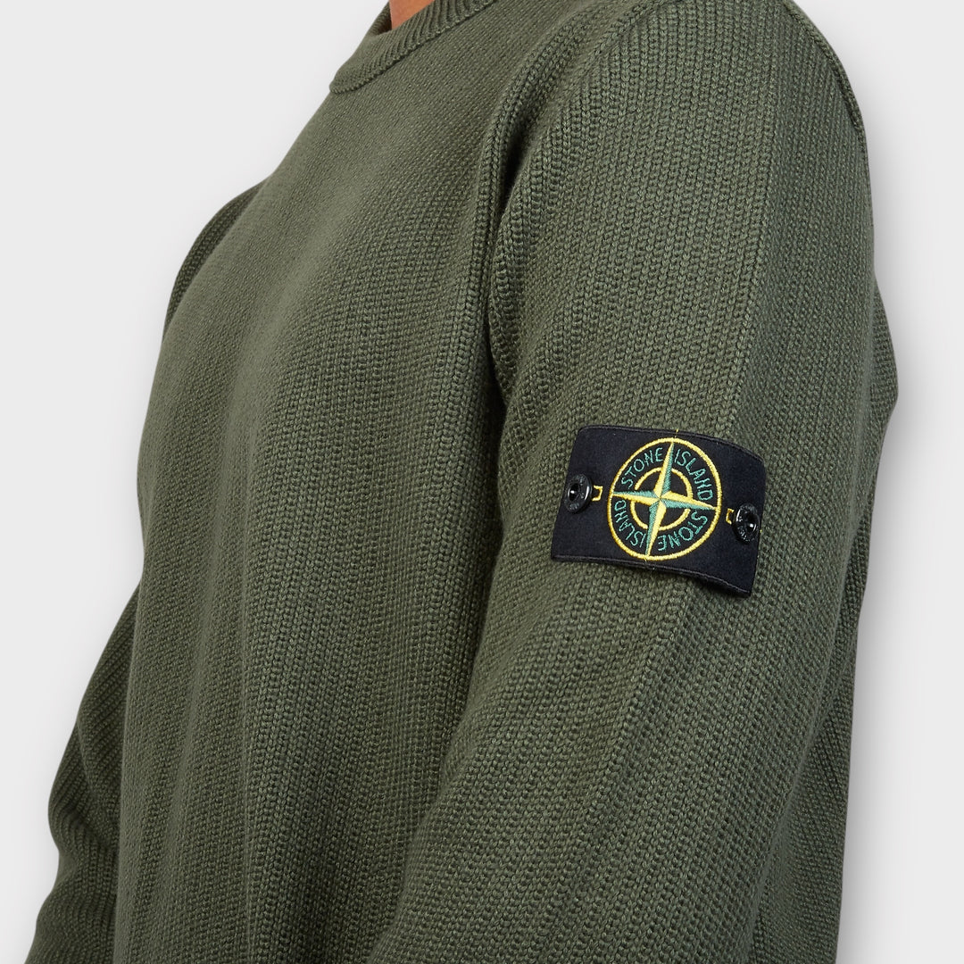 Stone Island Crewneck Jumper I Military Green