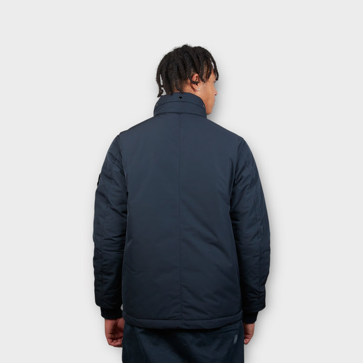 Stone Island Micro Twill In Navy