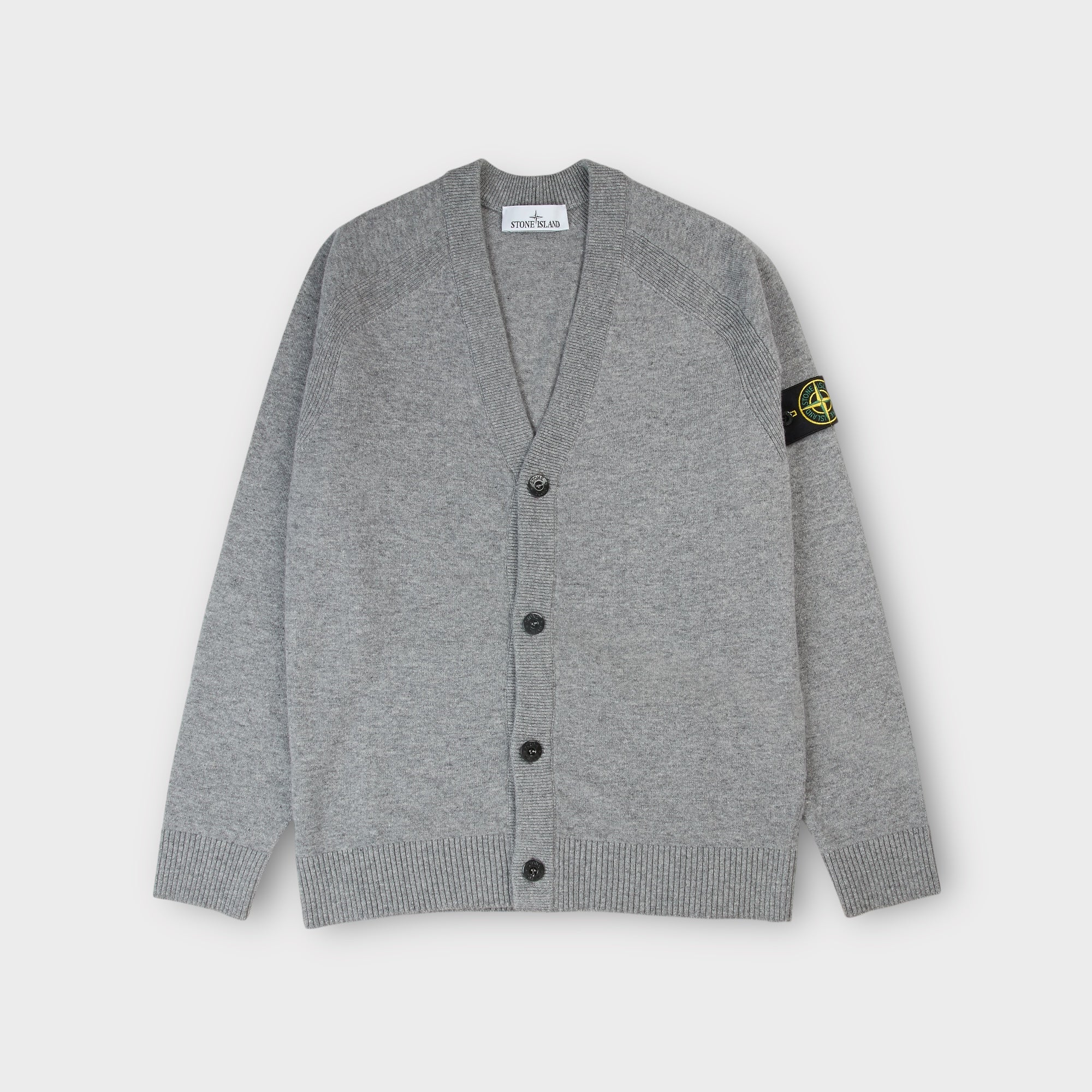 Stone Island Knit Cardigan In Grey – Le-fix.com