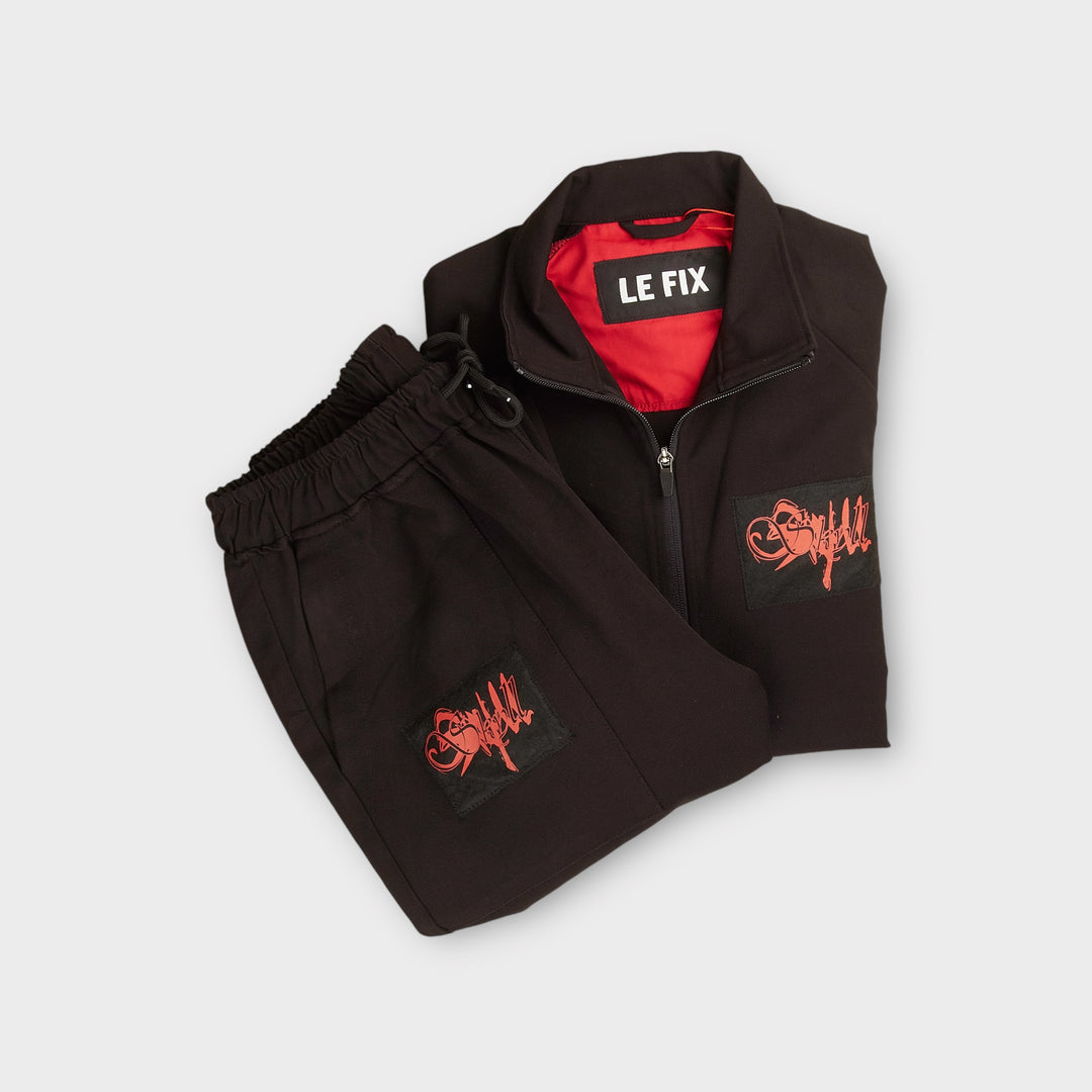 SkyLL x Le Fix Tracksuit I Sort - Limited Edition