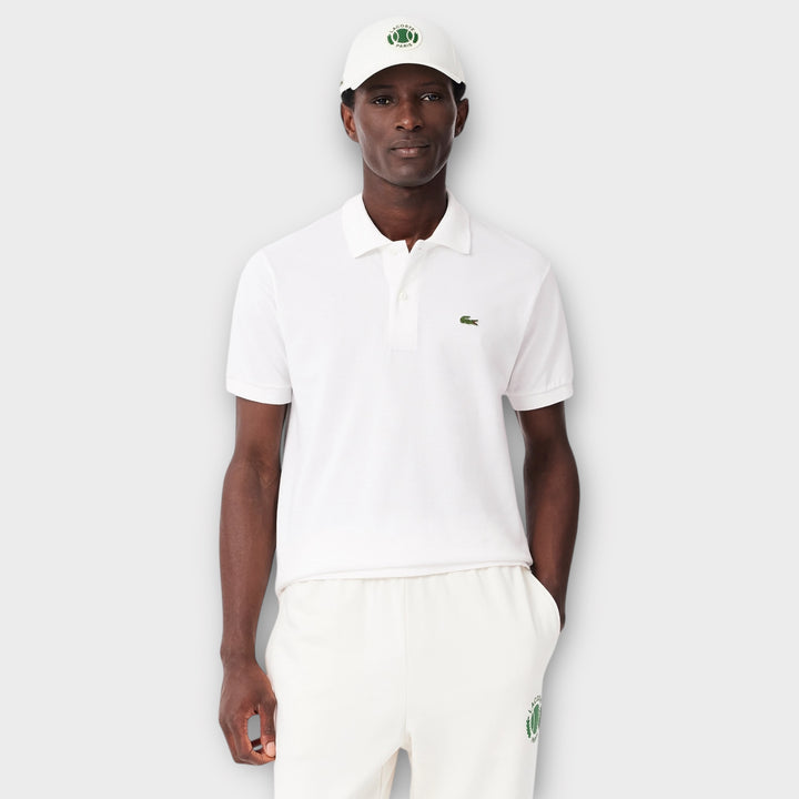 Lacoste L1212-001 SS Polo I Hvid