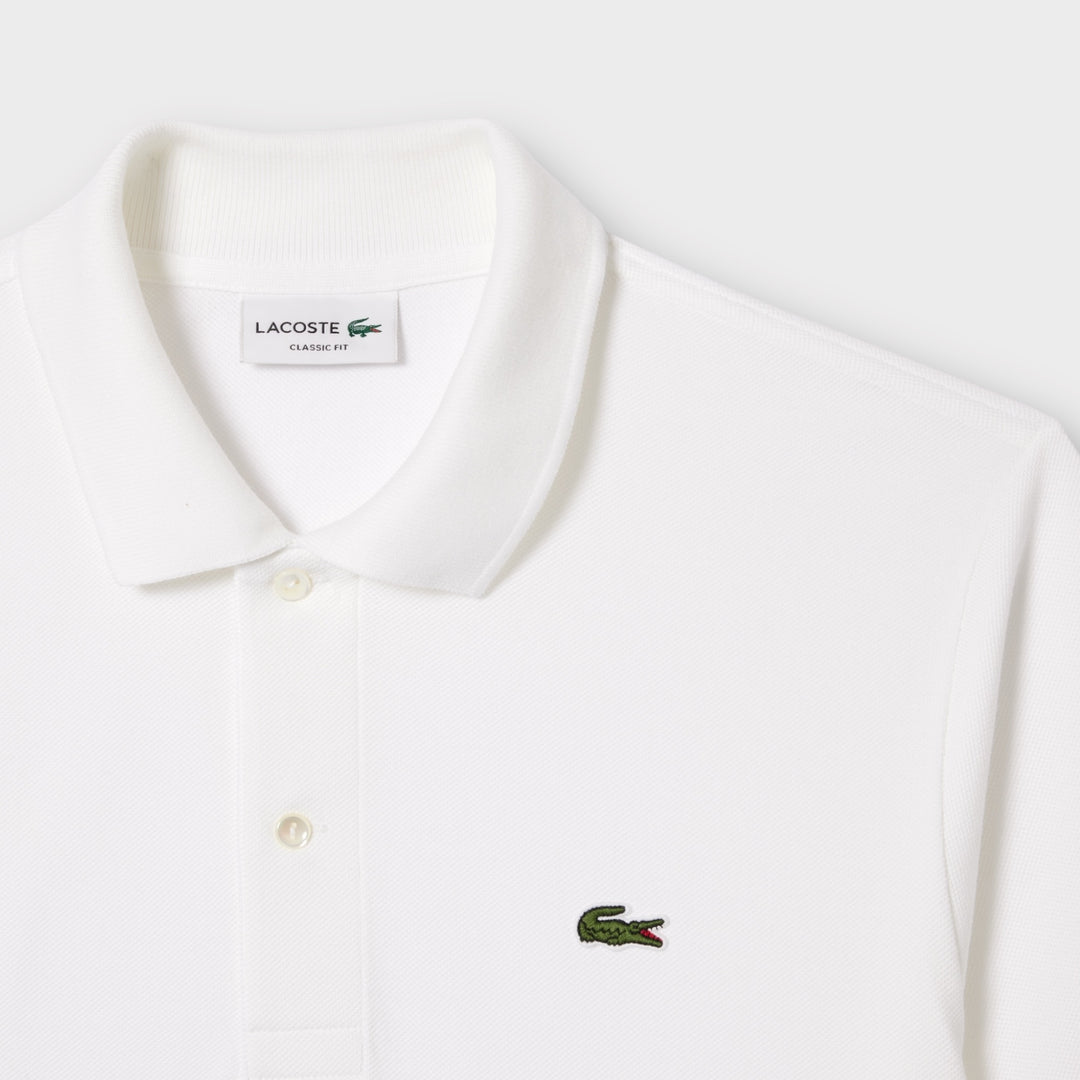 Lacoste L1212-001 SS Polo I Hvid