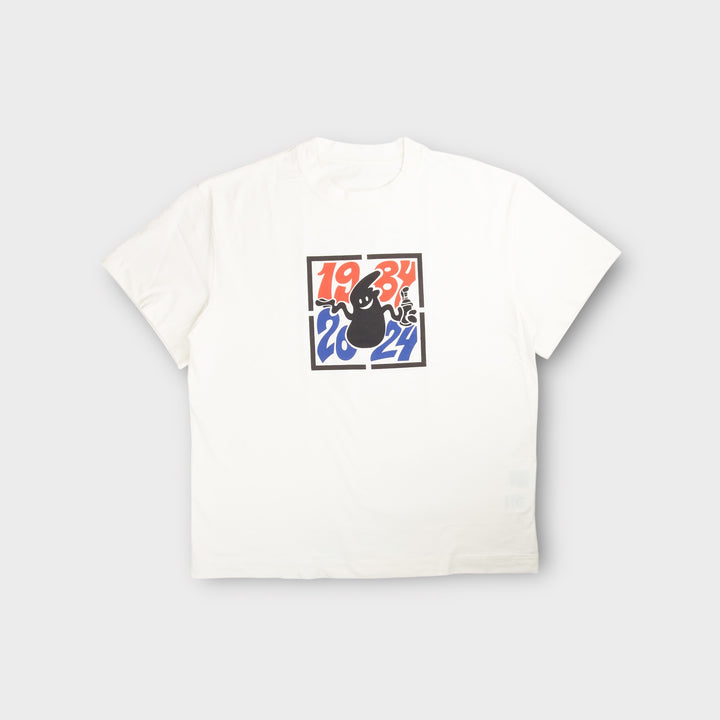 Le Fix x 40's Hip Hop Tee I Hvid