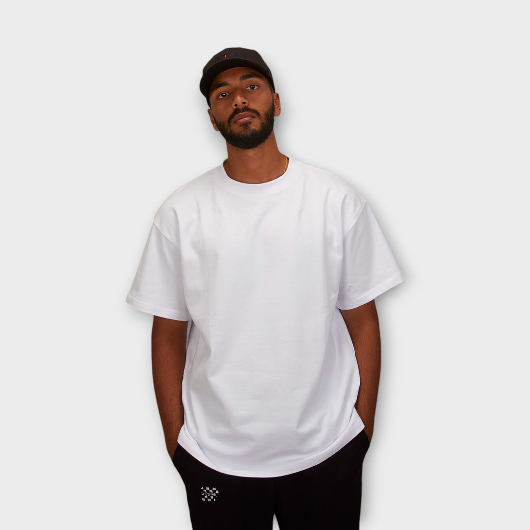 Le Fix Slowly Box T-Shirt In White