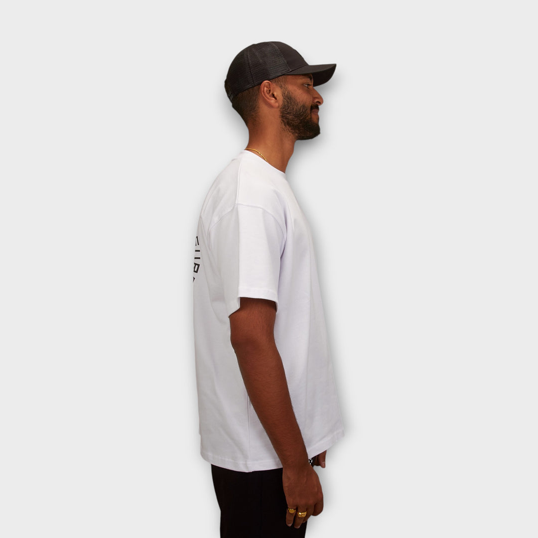 Le Fix Slowly Box T-Shirt In White