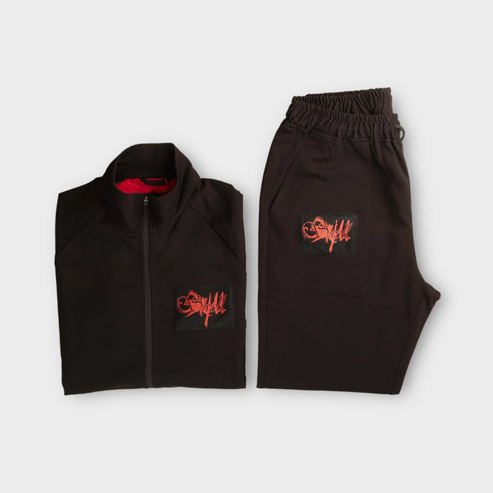 SkyLL x Le Fix Tracksuit In Black - Limited Edition