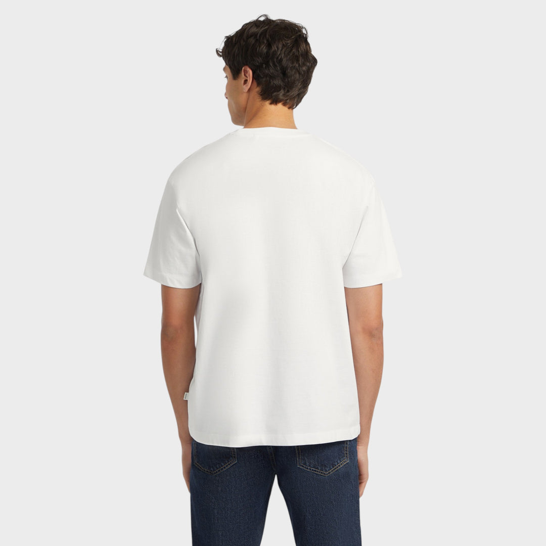 GUESS JEANS Embroidered Logo t-shirt I Hvid