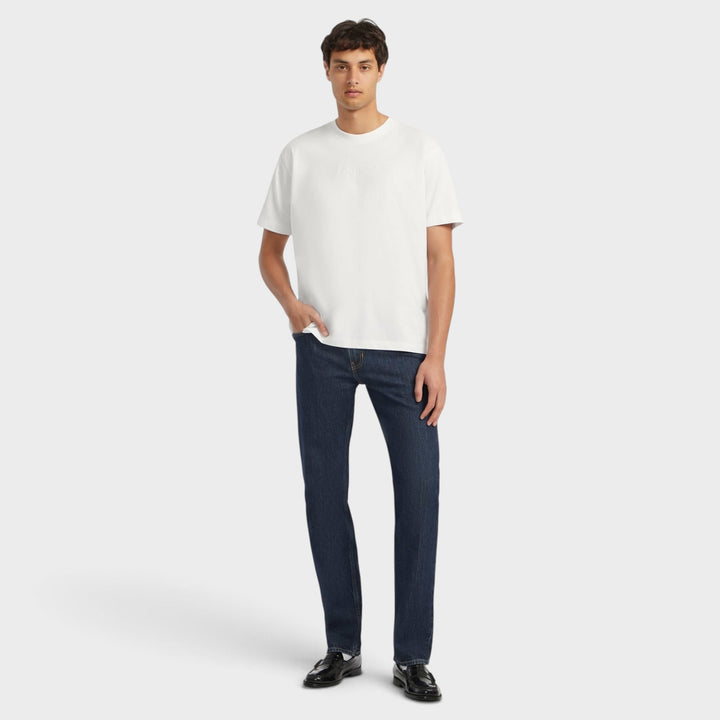 GUESS JEANS Embroidered Logo t-shirt I Hvid