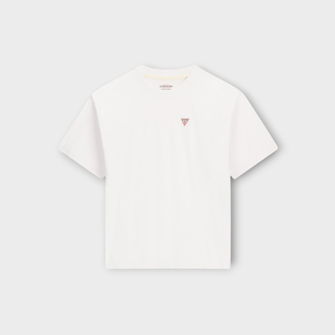 GUESS JEANS Iconic t-shirt I hvid