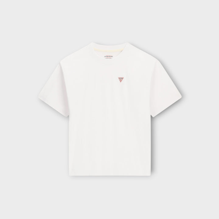 GUESS JEANS Iconic t-shirt I hvid
