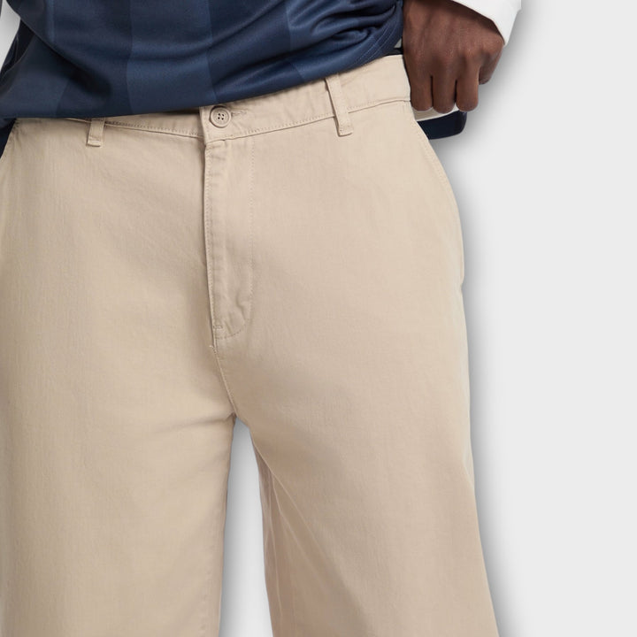 Guess Jeans Wide Leg Chino I Tan