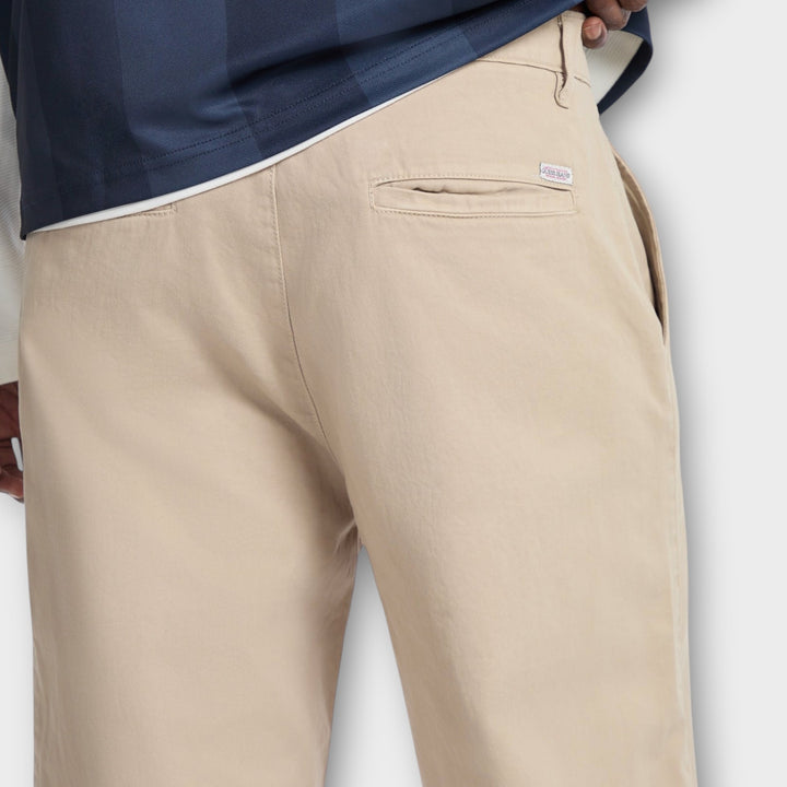 Guess Jeans Wide Leg Chino I Tan