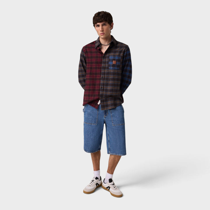 Guess Jeans Regular Fit Plaid Flannel I Multi