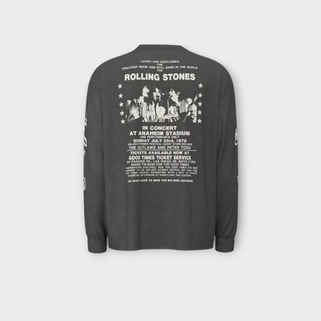 GUESS JEANS Rolling Stone Longsleeve I Rock