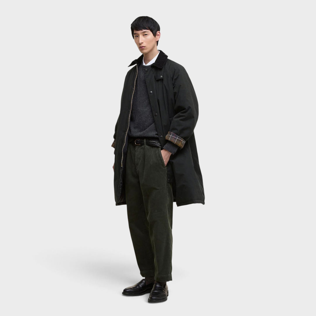 Barbour Padded Exmoor Coat I Coated Black